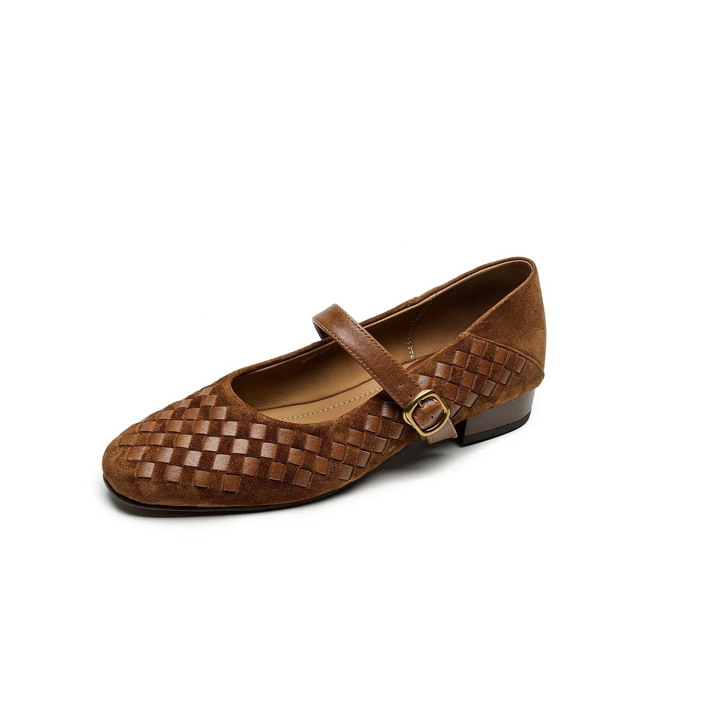 Women's Adjustable Strap Mary Janes with Cushioned Insole