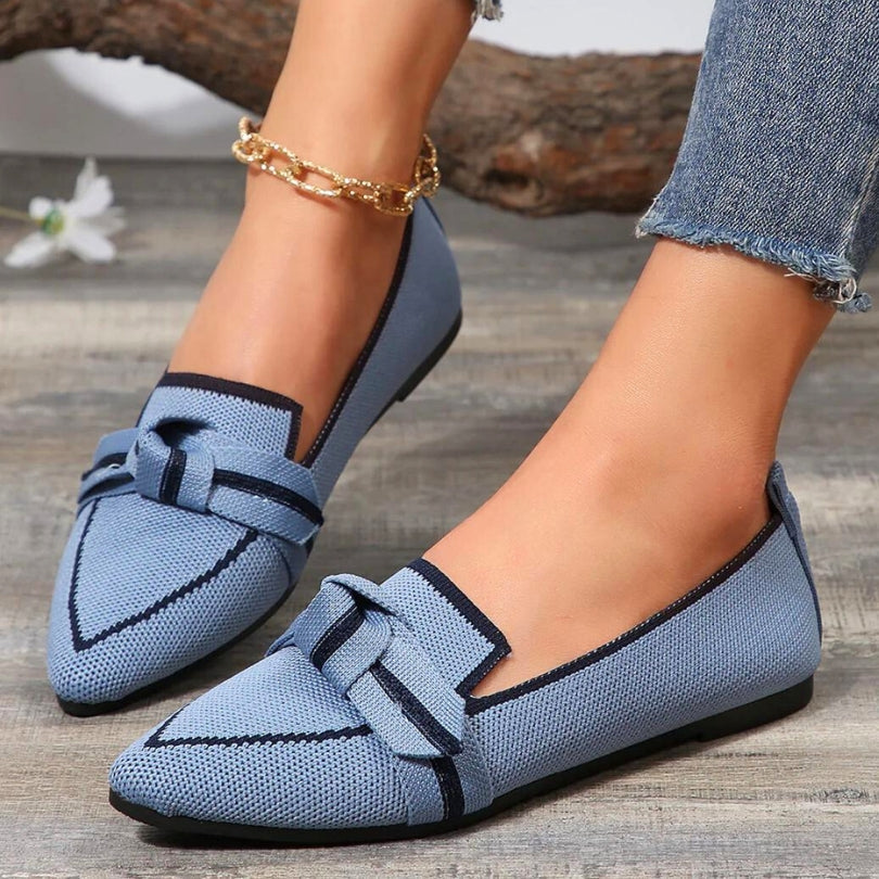 Women's Handcrafted Faux Leather Flat Mules