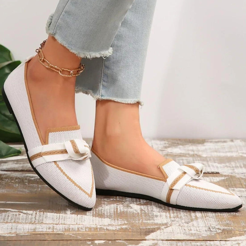 Women's Handcrafted Faux Leather Flat Mules